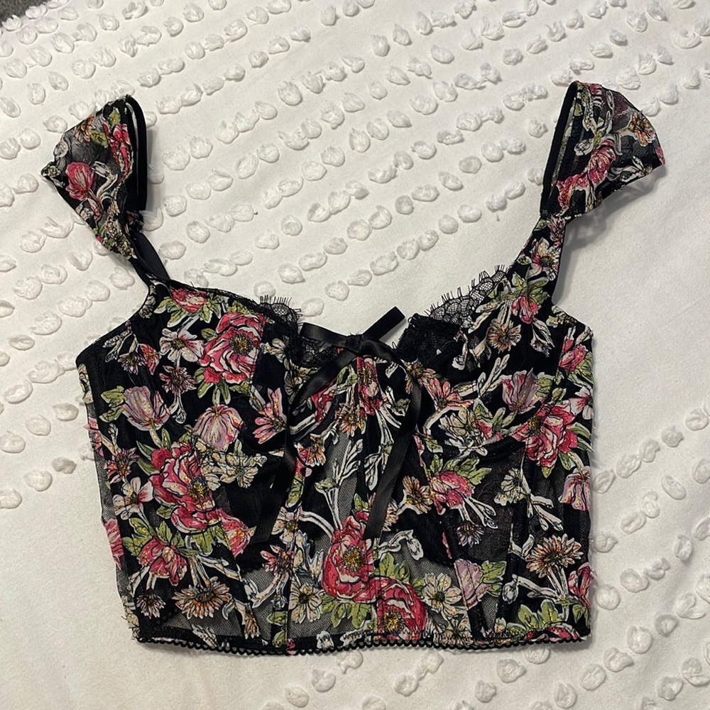 Victoria’s Secret Floral Corset